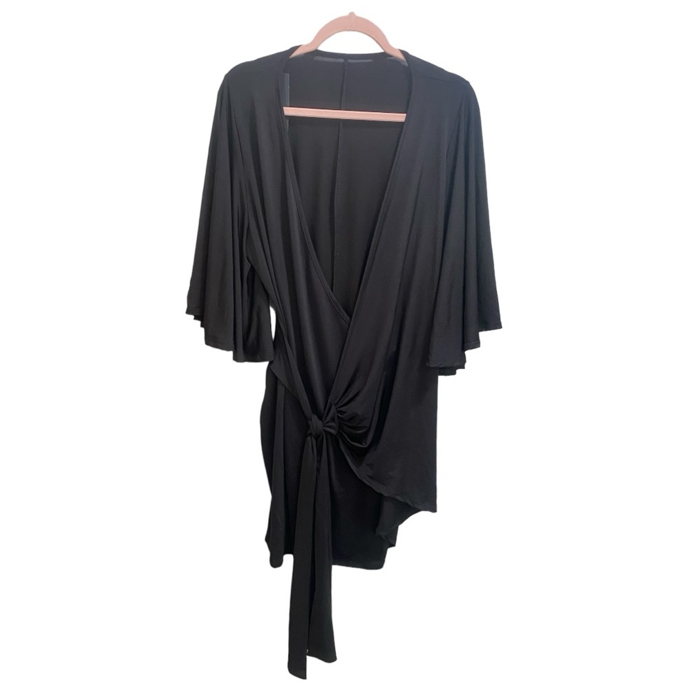 Fashion Nova Wicked Games Mini Dress, Black, NWT size 1x - Picture 3 of 8